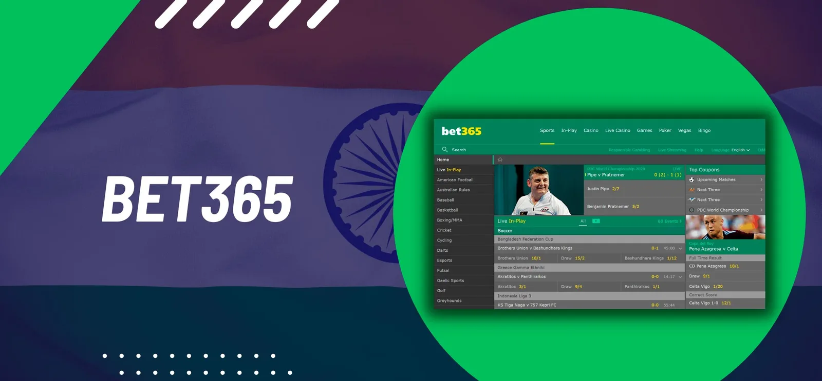 bet365 India Guide — Mobile access on a capped 4G plan